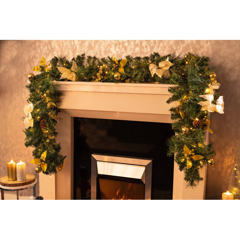 274cm Lighted Garland with Lights
