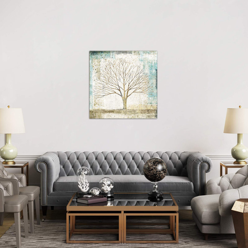 All That Glitters - Print on Canvas, 66.04 cm H x 66.04 cm W, Black Floater Framed