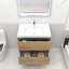 Ensemble de meuble-lavabo mural simple 30 po Korynn-270212929