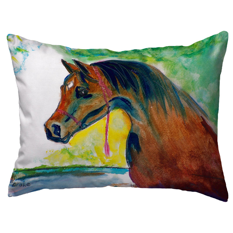  Housse et insert de coussin d'extérieur Prise Horse