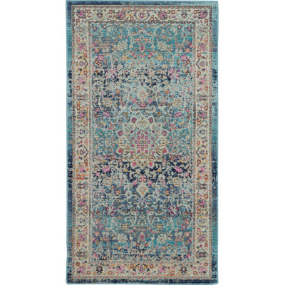 Tapis oriental bleu Lowndes