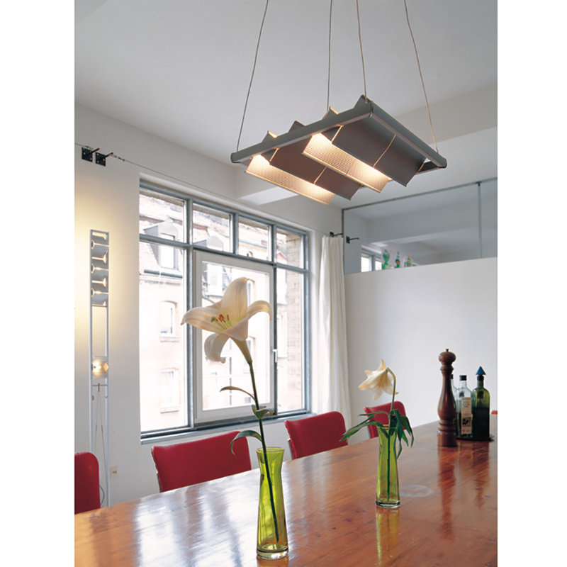 Loft 4-Light Kitchen Island Geometric Pendant