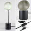 18" Artistic Glass Table Lamp with Hand-Blown Globe Shade, Soft Glam, Modern Accent Lighting for Bedroom, Living Room & Apartment Decor-883216785