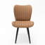 Ensemble de 2 chaises de salle à manger modernes en similicuir-2062043480-2062043487