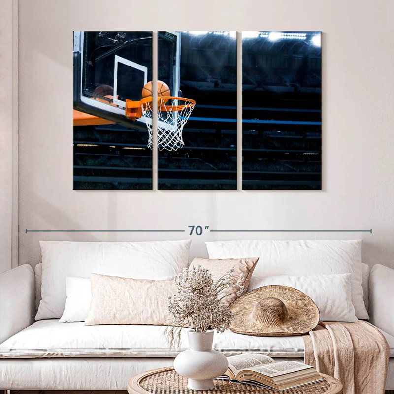 Panier de basketball Sireci, H 32 po x l 50 po