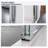 Semi-Frameless Double Sliding Shower Door-127317746