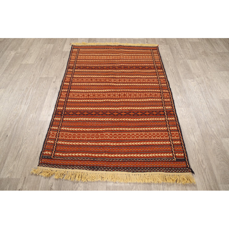 Striped Kilim  Area Rug 3x5