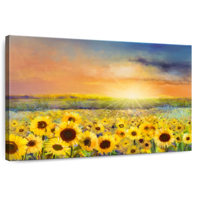 Alvord Sunflower Field Oil