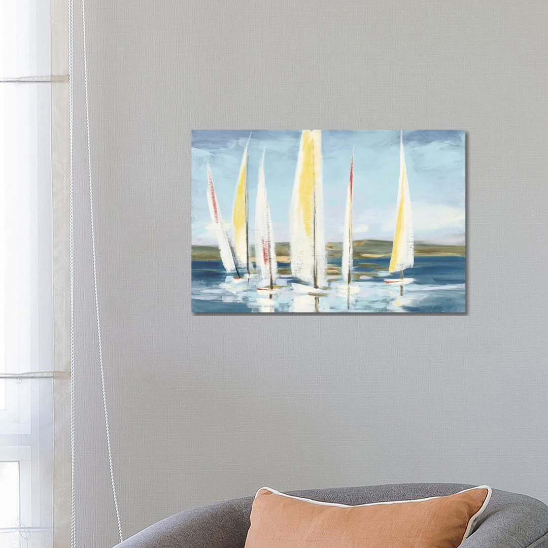 Julia Purinton - Wrapped Canvas Painting