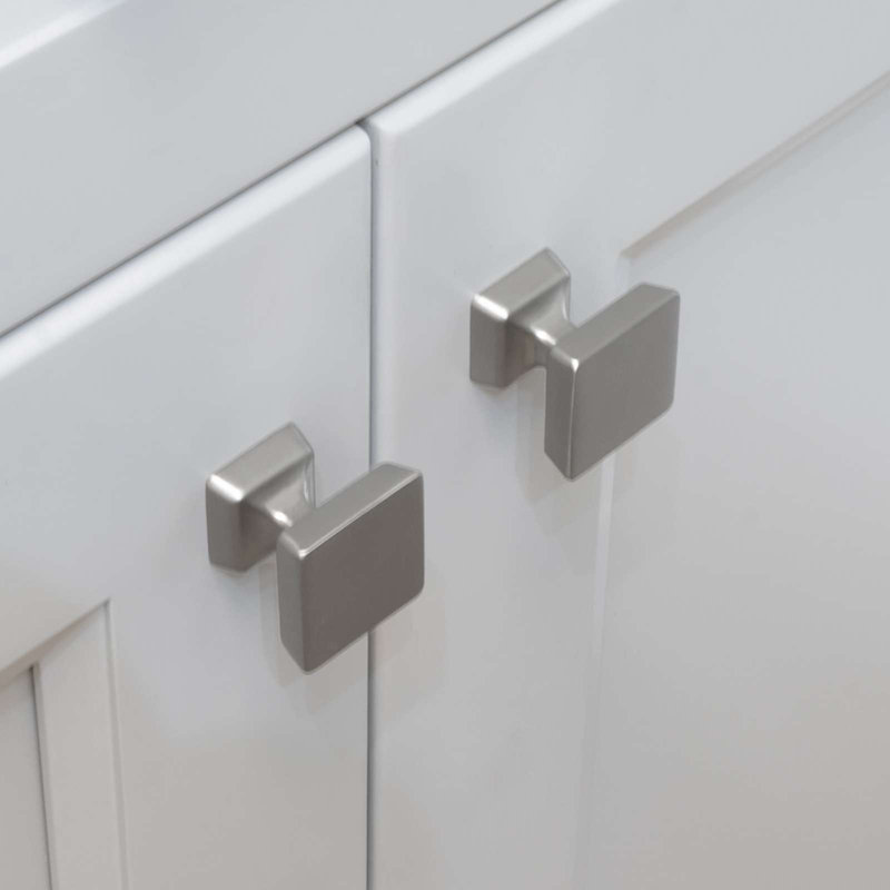 Modket 1 5/8" Solid Bar Knob, Brushed Nickel
