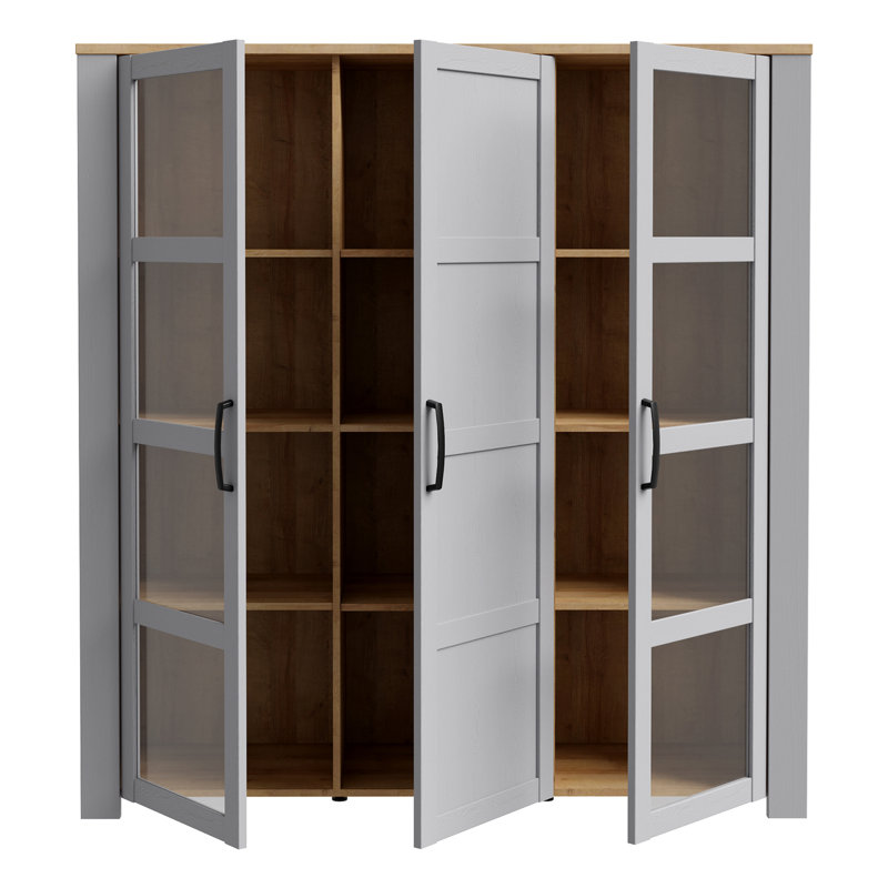 Ortiz 151.1 cm W Display Cabinet