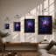 Cosmic Nebula Modern - Print-746457186-746457213