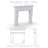 Nova French Cast Stone Fireplace Surround with Standard Hearth-103833271-103833272