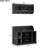 Fashionable Hall Tree For Entryway With Shoe Bench And Hooks, Black, 6.6Lbs Hook Weight, 176Lbs Capacity Organizer Bench, Customizable Height-887532341