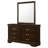 Doytcho 6-drawer Dresser with Mirror Cappuccino-116447300