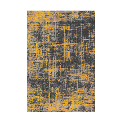 Vonzetta Performance Washable Abstract Indoor / Outdoor Rug