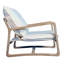 Axel 30" W Armchair in White-1673554552