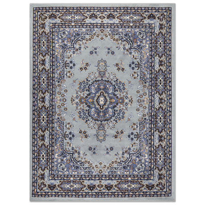 Tapis oriental argent / bleu Modena