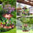 Arnfred Metal Hanging Decorative Bird Feeder