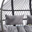 Cando 2 Person Porch Swing with Canopy-1837187075
