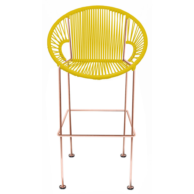 Tabouret 31 ", Cuivre, Jaune