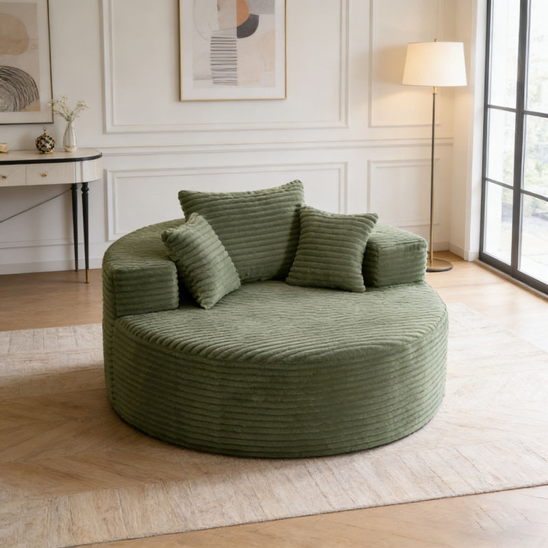 Fauteuil d'appoint 55 po, Vert