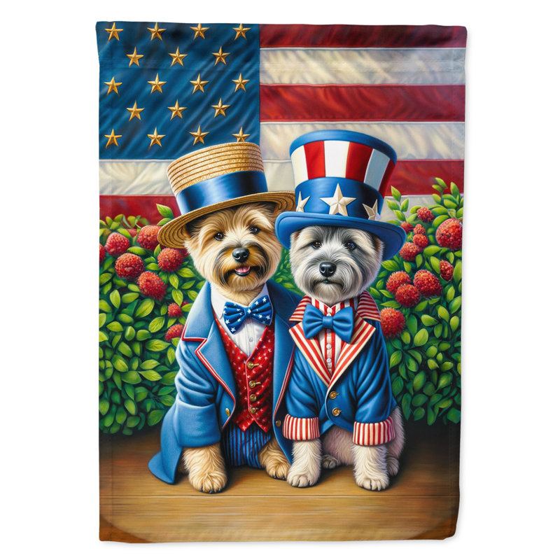 Drapeau «All American House», Cairn terrier