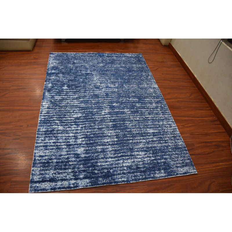 Indoor Rug, Rectangle 4'10" x 7'10", Navy