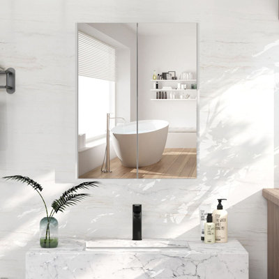 Mirrored Bathroom Cabinets
