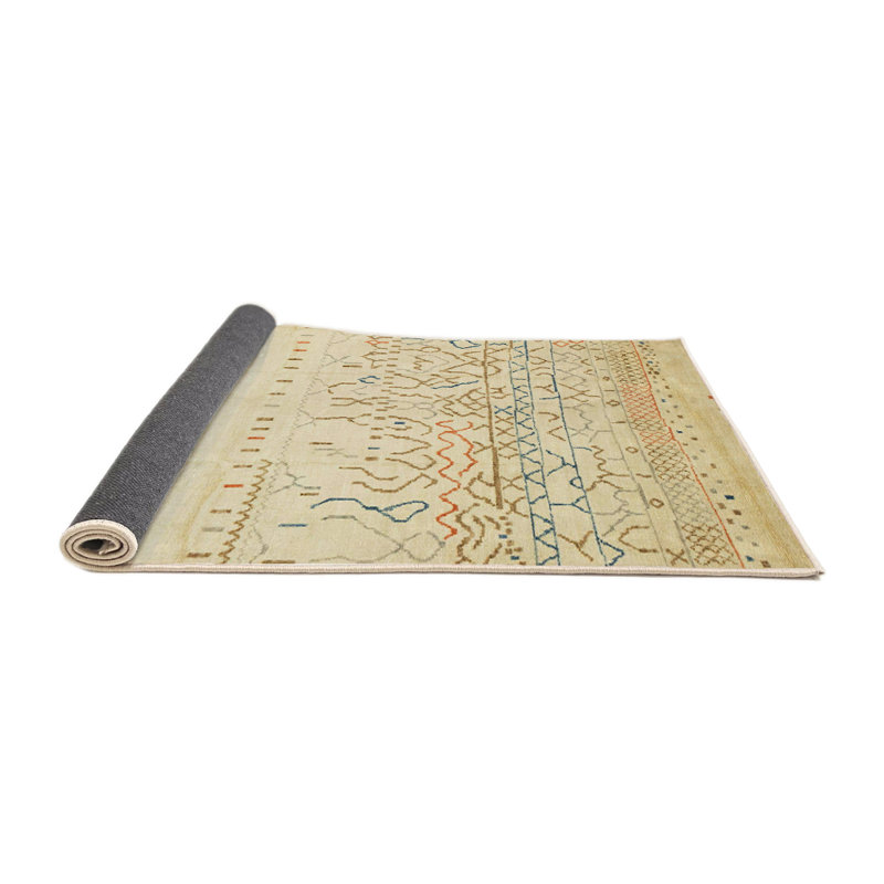 Tapis abstrait moderne et abstrait 2553, Rond 4 pi