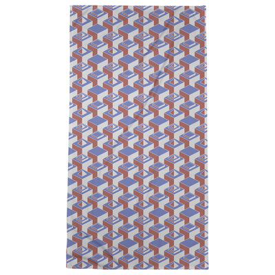 Serviette de plage classique gratte-ciels