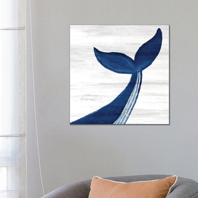 «Whale Tails II» par Ann Bailey - impression d'art graphique