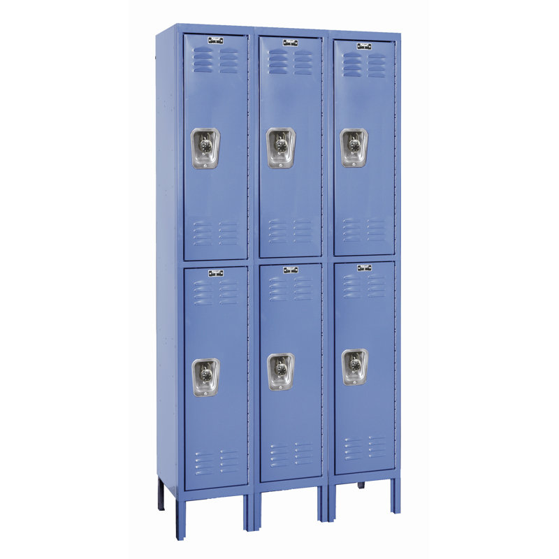 Casier ReadyBuilt 2 Tier 3, L 36 po x P 15 po x H 78 po, Bleu marine