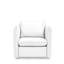 Chaise longue pivotante de 31,09 po Neeah