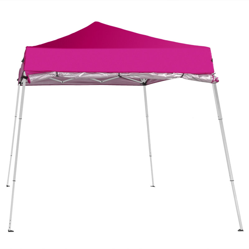 Outdoor Portable Canopy With Backpack, Pink