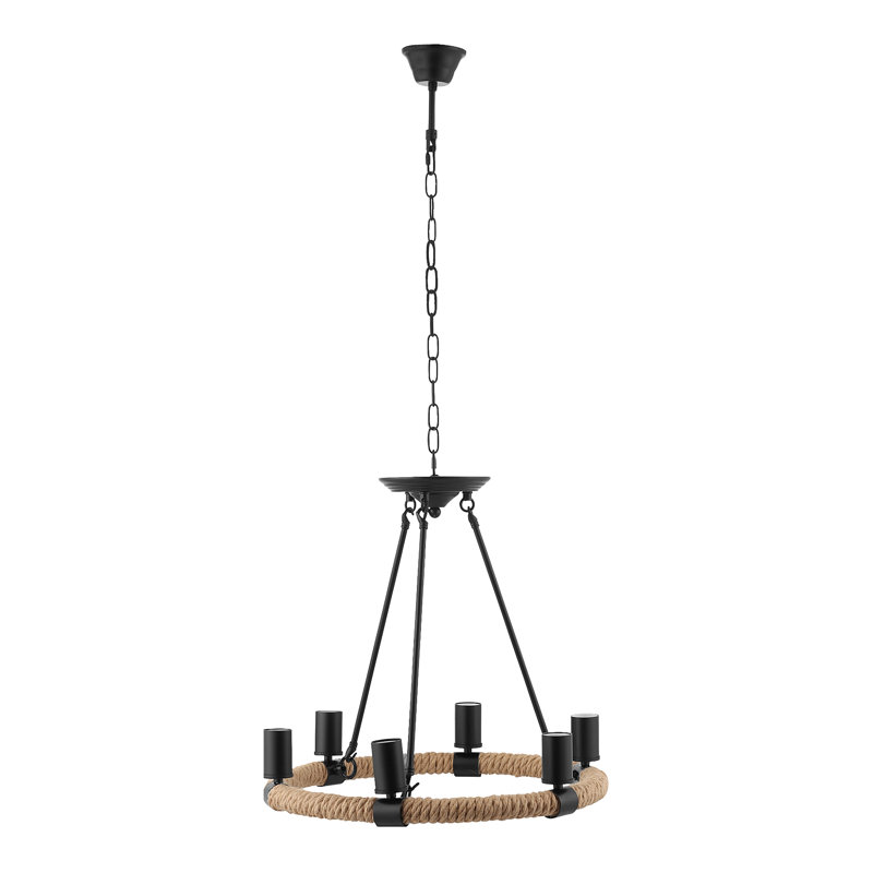 Ells 6 - Light Candle-Art Chandelier