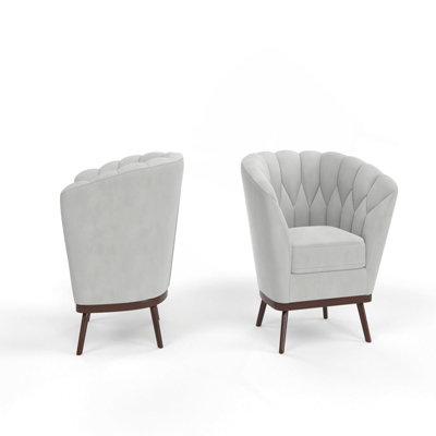 Chaise d'appoint rembourrée 1pc Modern Elegance