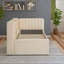 Lit de jour simple rembourré avec couchette-1037680963