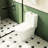 15.55 In Comfort Height Ceramic Toilet, 1.1/1.6 Flush, White, Soft Close Seat, & One White Height, Flushing, Approved