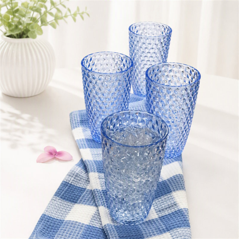 Ensemble de 4 verres en acrylique (19 oz)