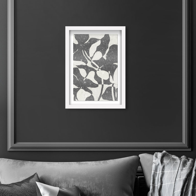 Inverted Nature Print by Oliver Gal, 16.5"H x 11.5"W, White Shadowbox