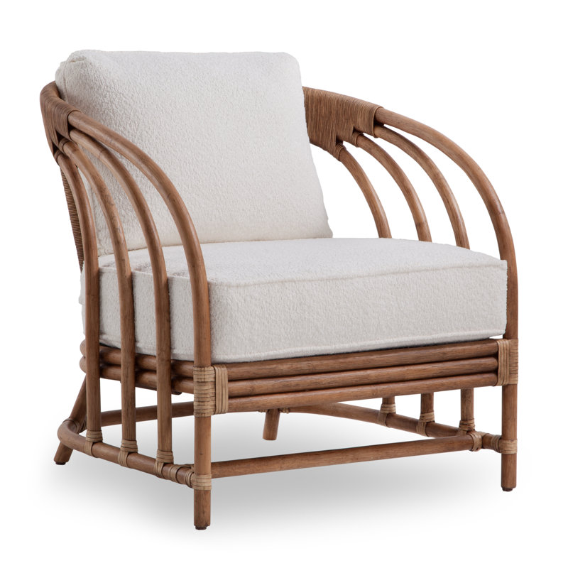 Fauteuil d'appoint Redondo, Miel, Chenille rose / velours uni; 0809-14