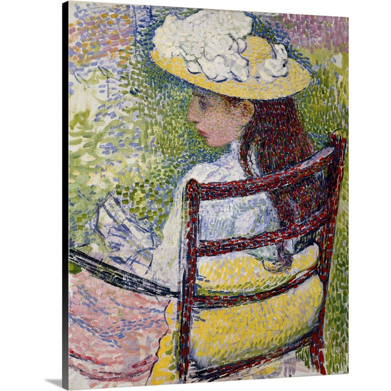 Reproduction d'art sur toile, Toile tendue, H 45 po x l 36 po x P 1,25 po