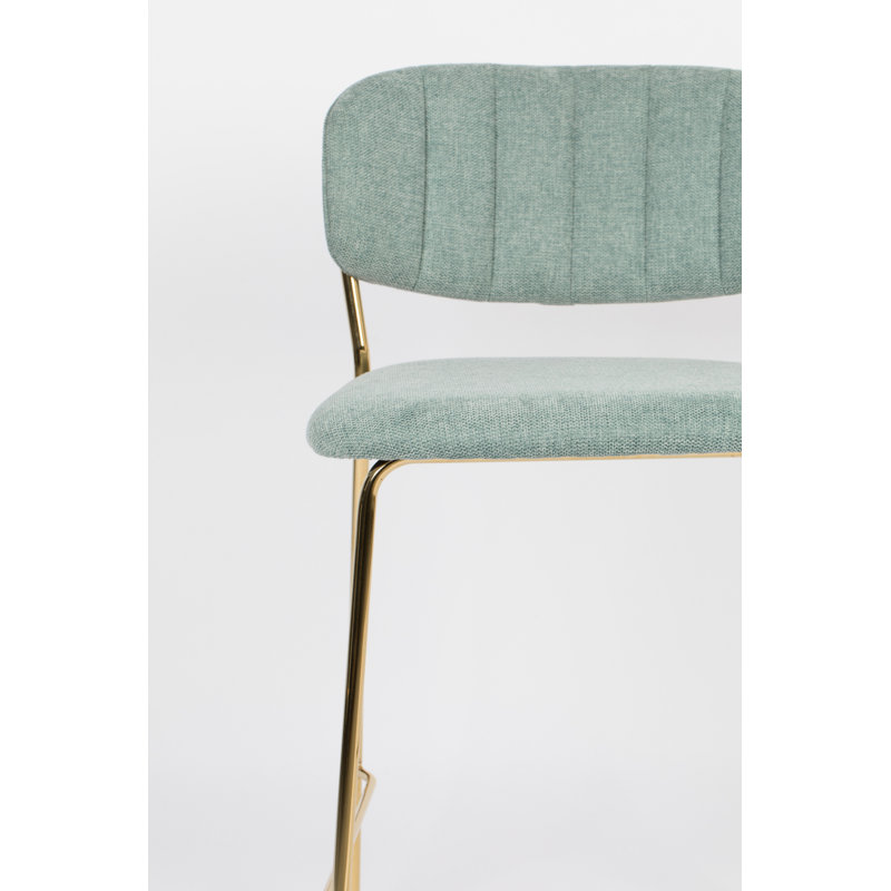 Jolien 26'' Counter Stool, Gold/Light Green, Light Green