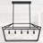 Allyn 5 - Light Kitchen Island Pendant