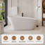 Baignoire autoportante Crestone