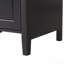 Meuble-lavabo 24 po avec lavabo, armoire en bois massif et panneau de fibres à densité moyenne, deux tiroirs + porte, tablette réglable
