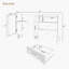 Buffet 3 tiroirs Cyane-879244468