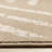 Fresno Brown Cream Modern Lines Area Rug-102211052