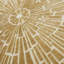 Talitha Geometric Area Rug in Gold/Ivory
